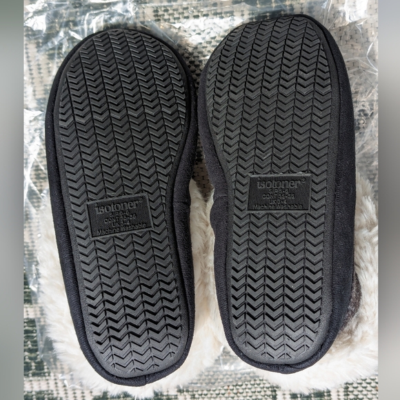 NWT Small 5/6 Women's Isotoner Marisol Faux Fur Slipper - Picture 7 of 10